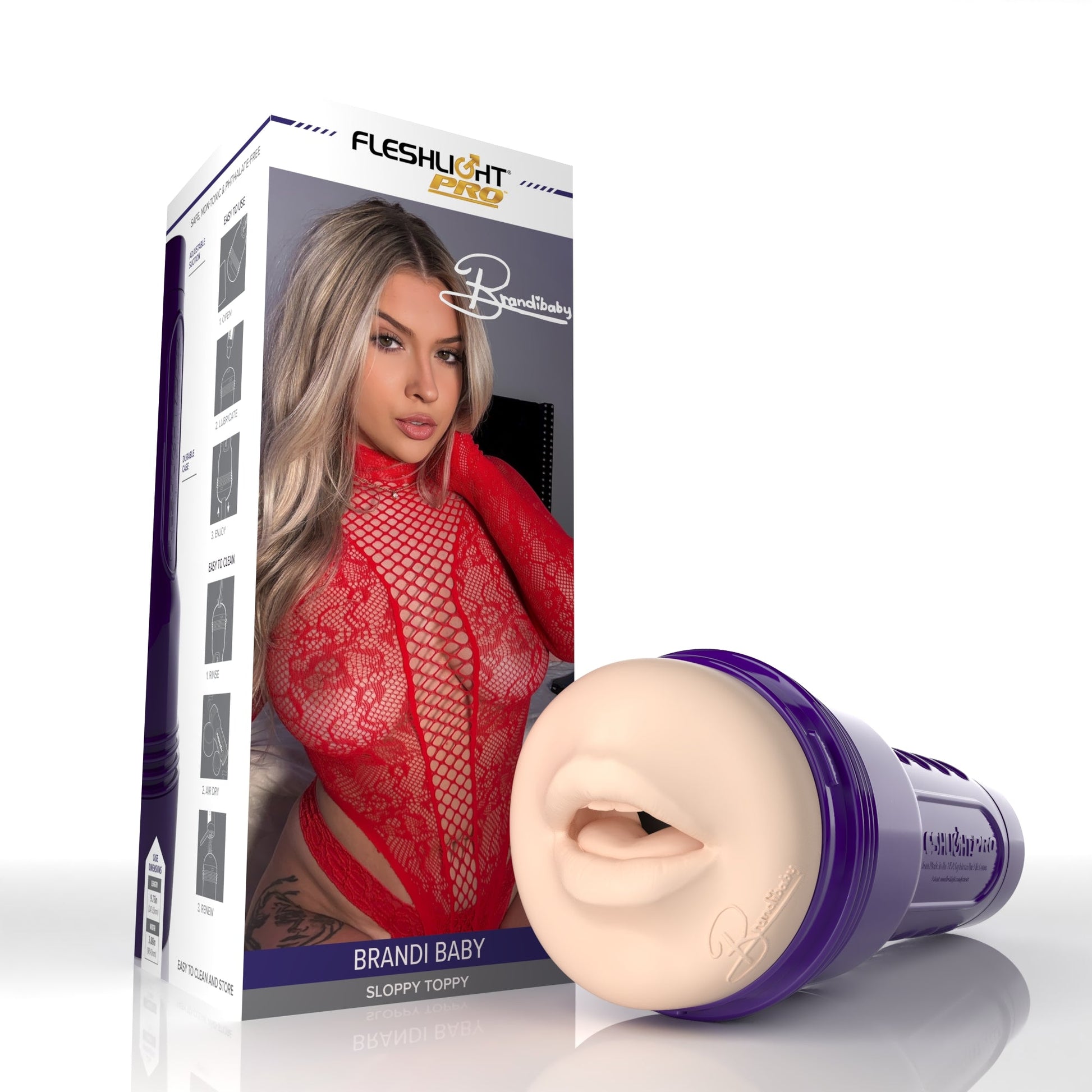 Brandi Baby Fleshlight Sloppy Toppy Allure Fleshlight
