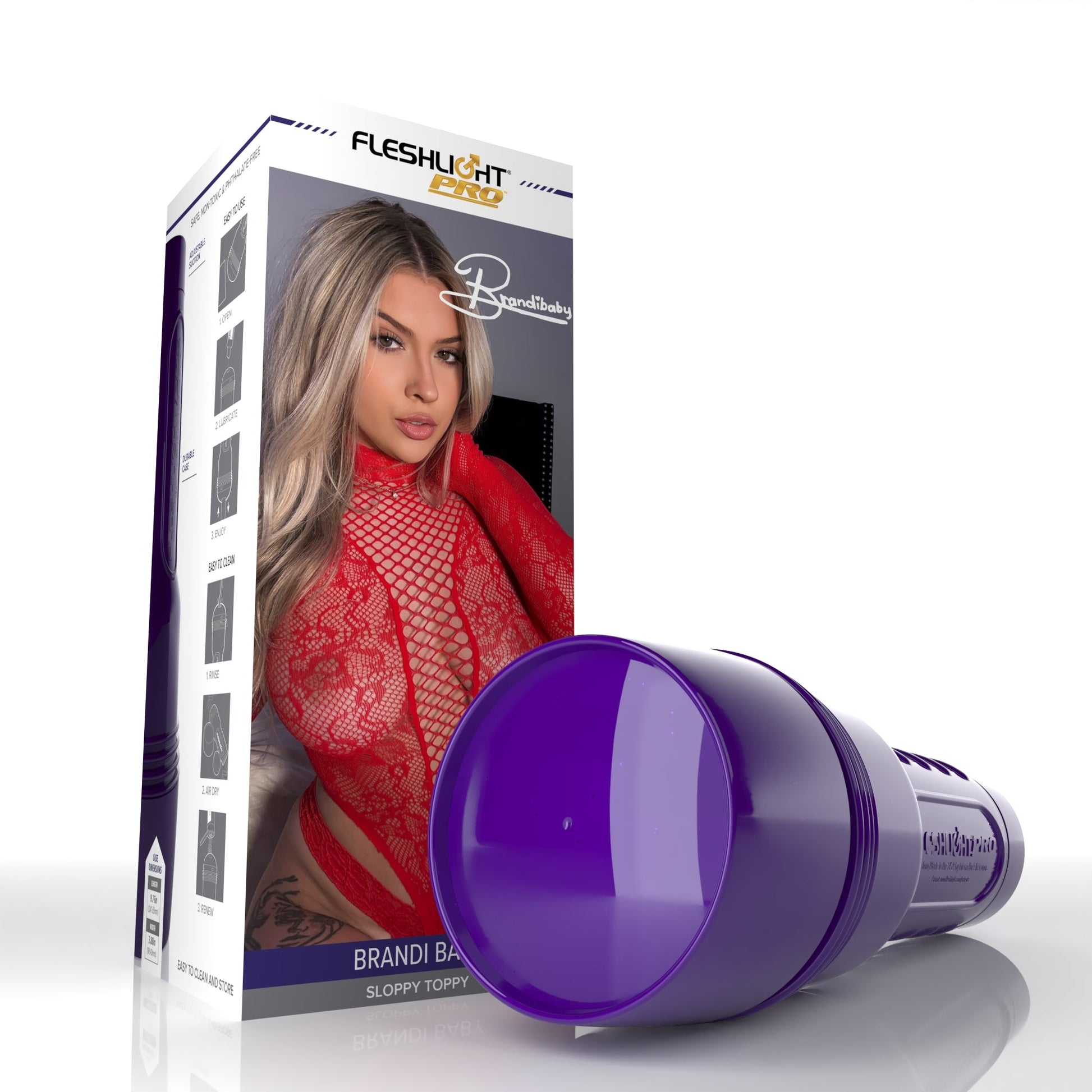 Brandi Baby Fleshlight Sloppy Toppy Allure Fleshlight