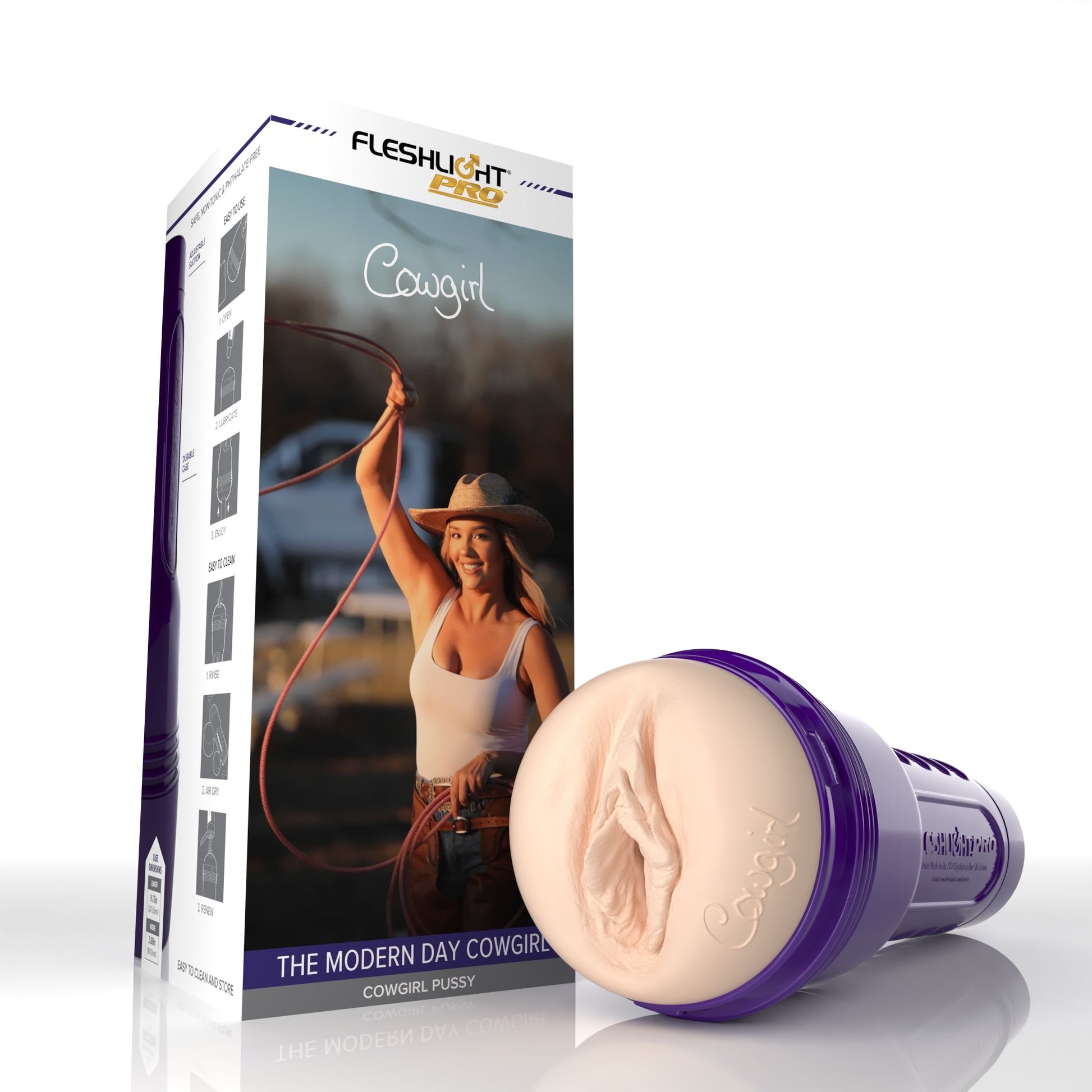 The Modern Day Cowgirl Fleshlight Cowgirl Pussy Allure Fleshlight