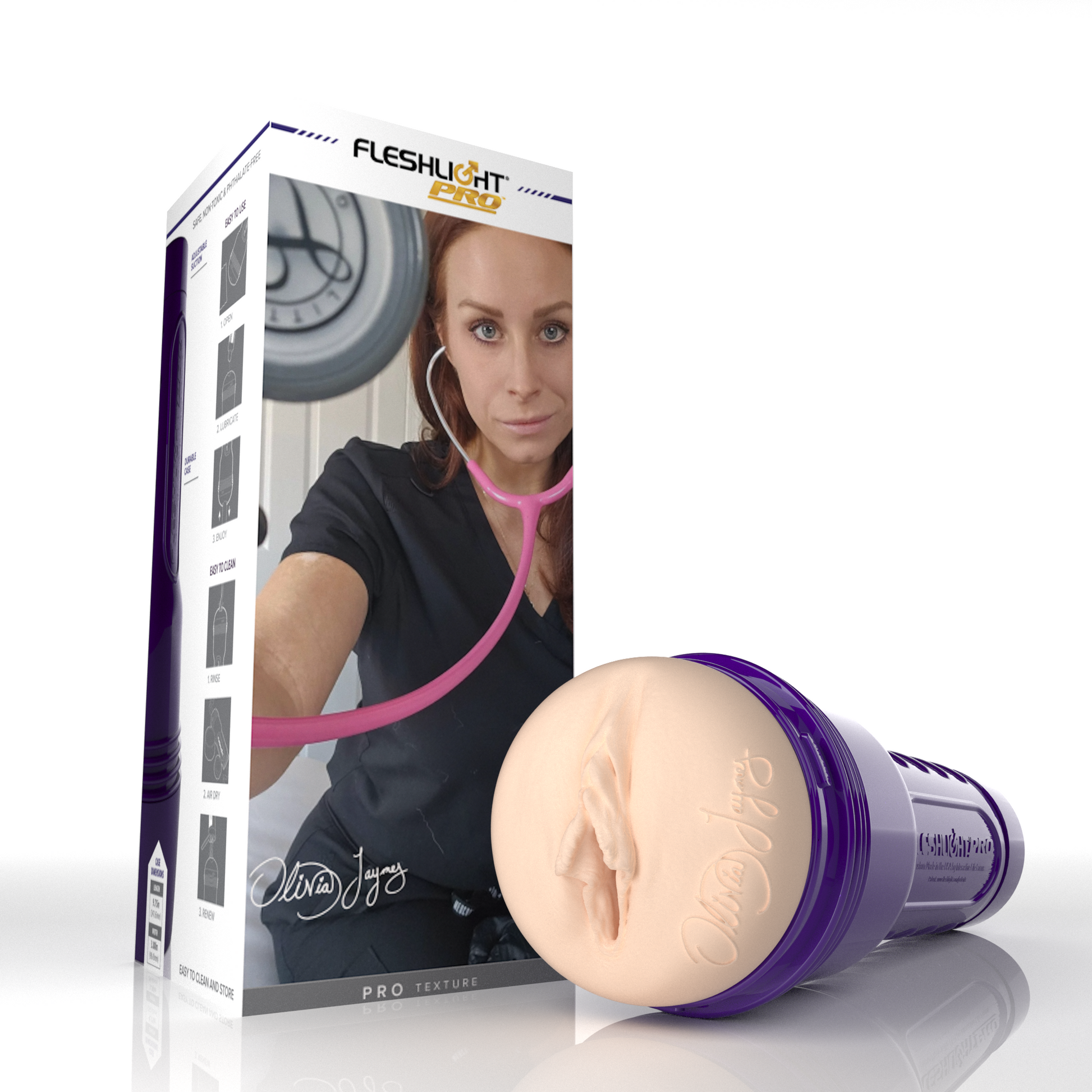 Olivia Jaymes Stroke Clinic Allure 150 Fleshlight