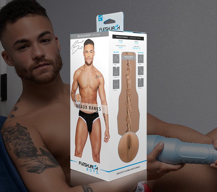 Beaux Banks: Beauxner and Dildo pack - Fleshlight