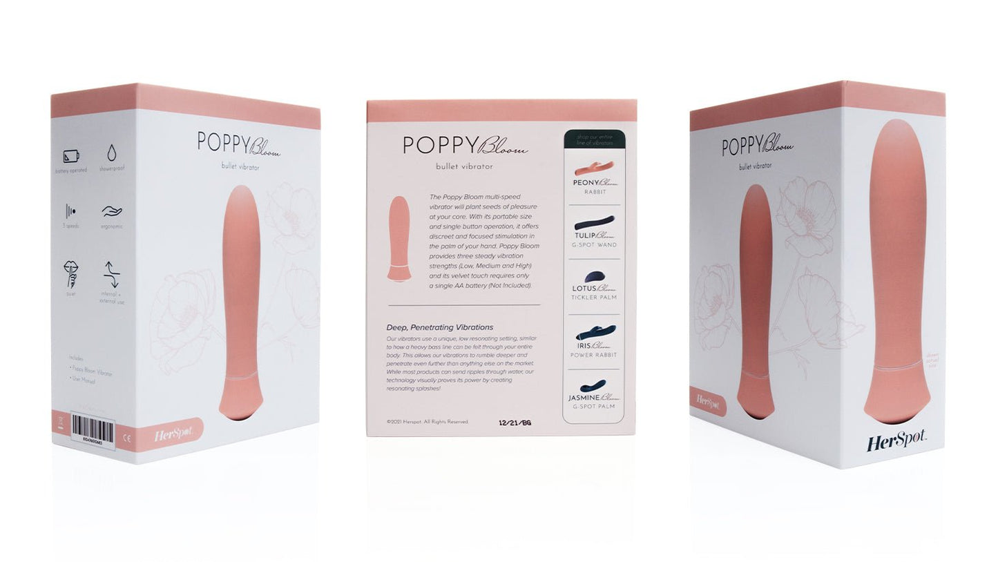 Poppy Bloom Bullet Vibrator - Fleshlight